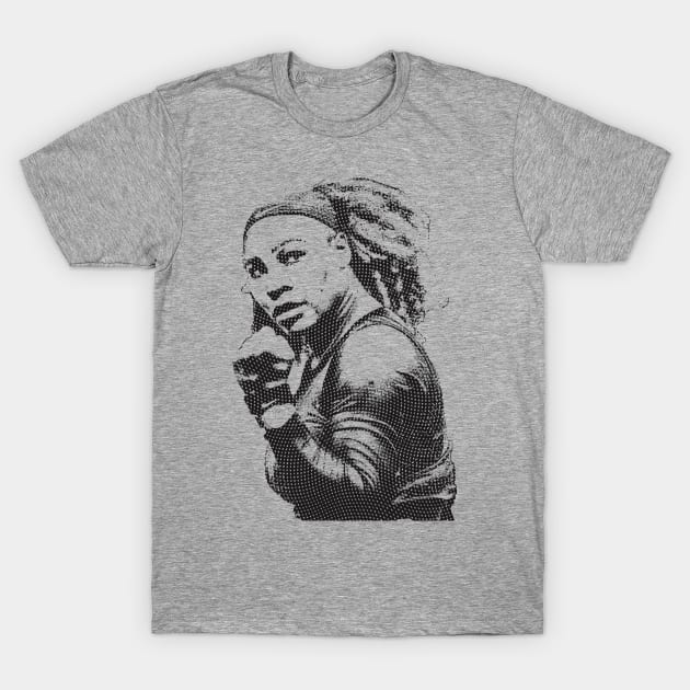 Serena Williams 80s T-Shirt by FiveMinutes